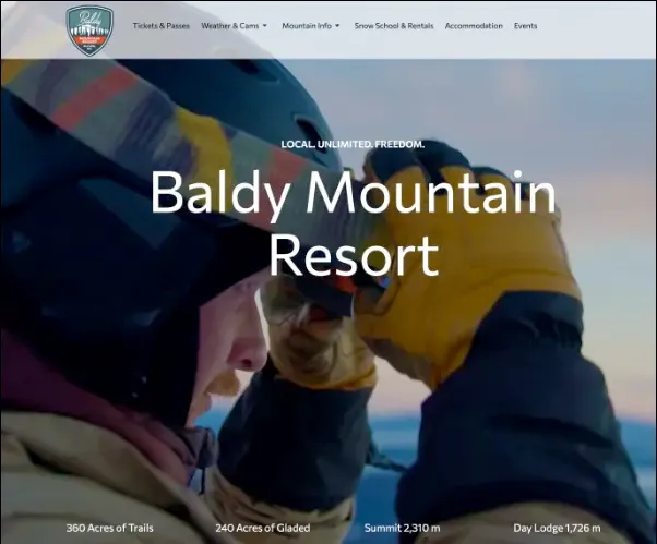 Baldy Mountain Resort by 8wire digital, BC, Canada