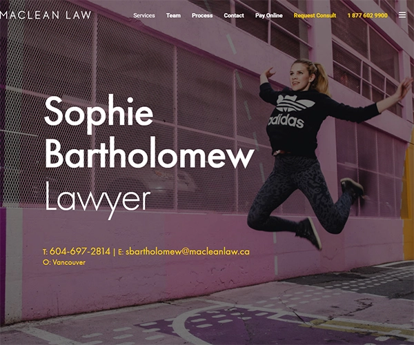 MacLean Law by 8wire digital
