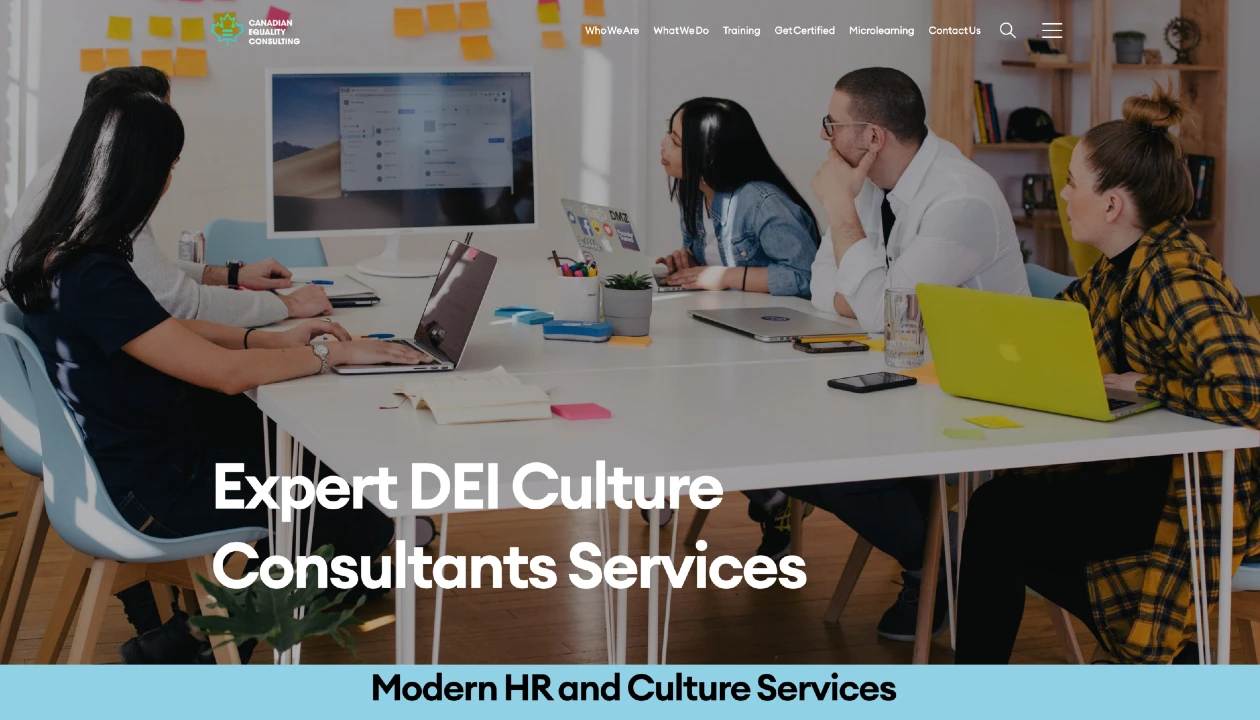 8wire digital client - Canadian Equality screenshot