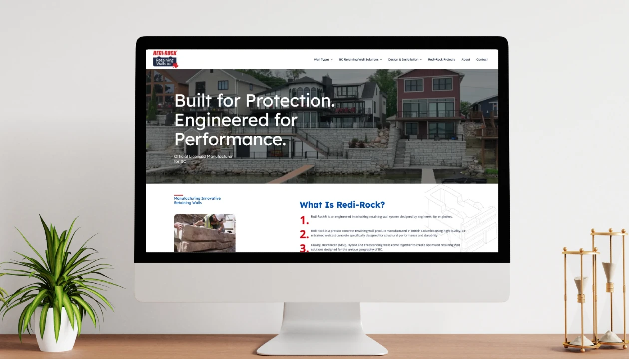 8wire digital client - RediRock BC screenshot