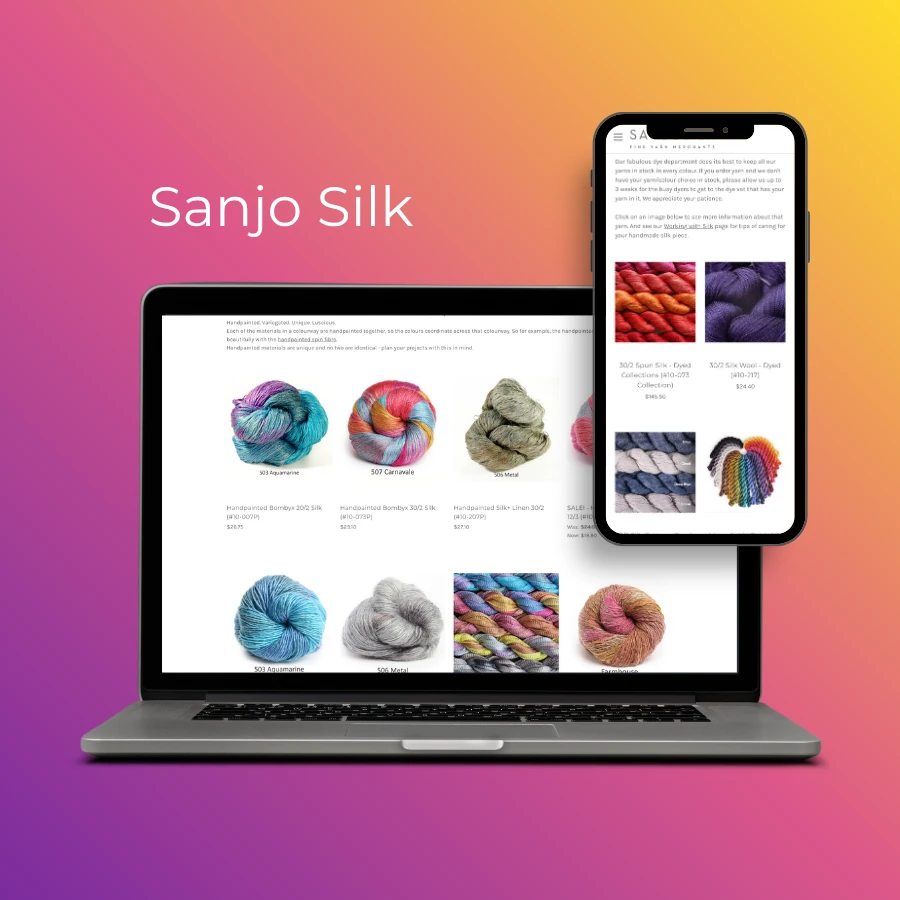 8wire digital client - Sanjo Silk screenshot