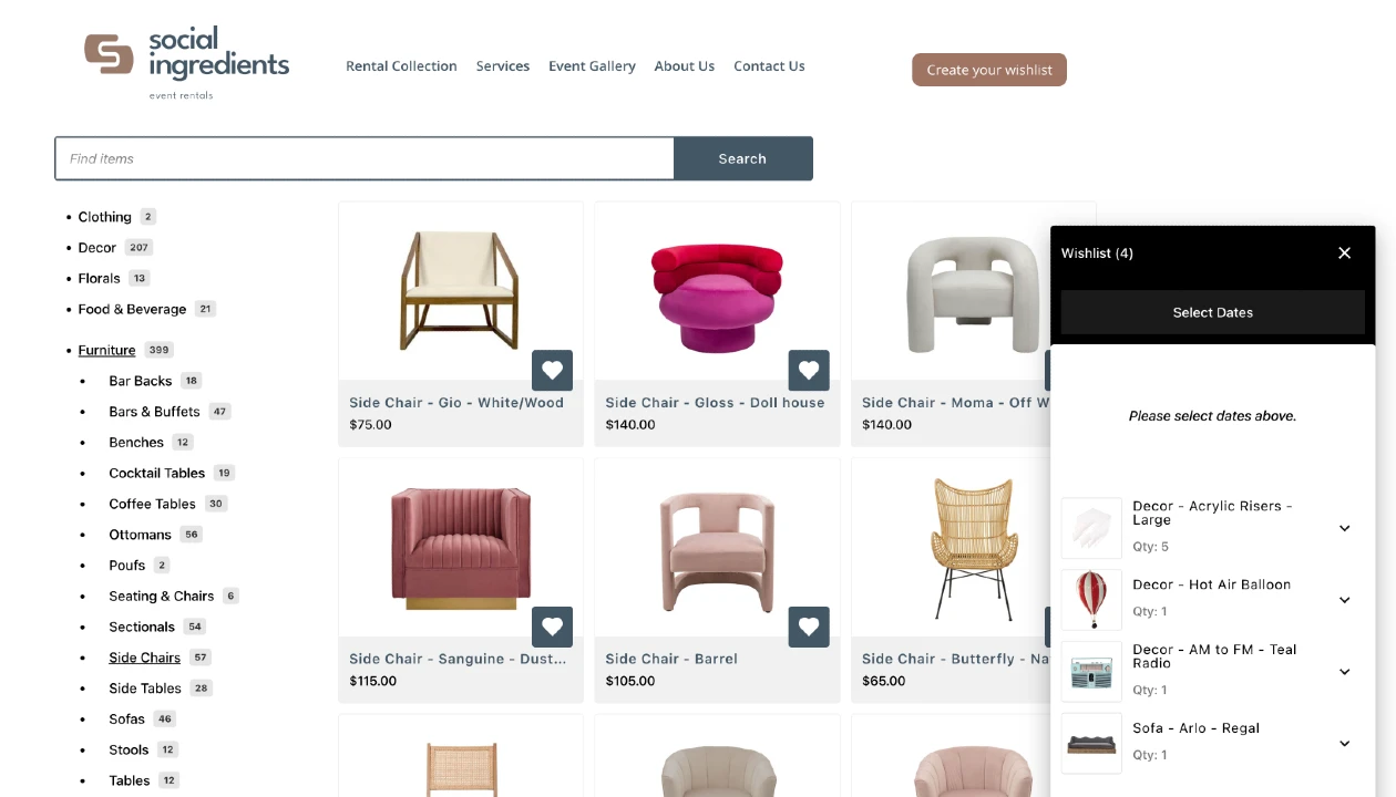 8wire digital client - Social Ingredients screenshot