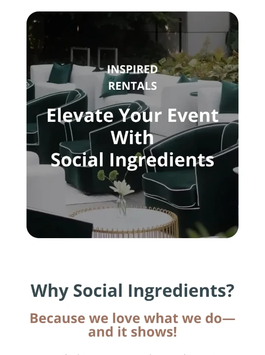 8wire digital client - Social Ingredients screenshot